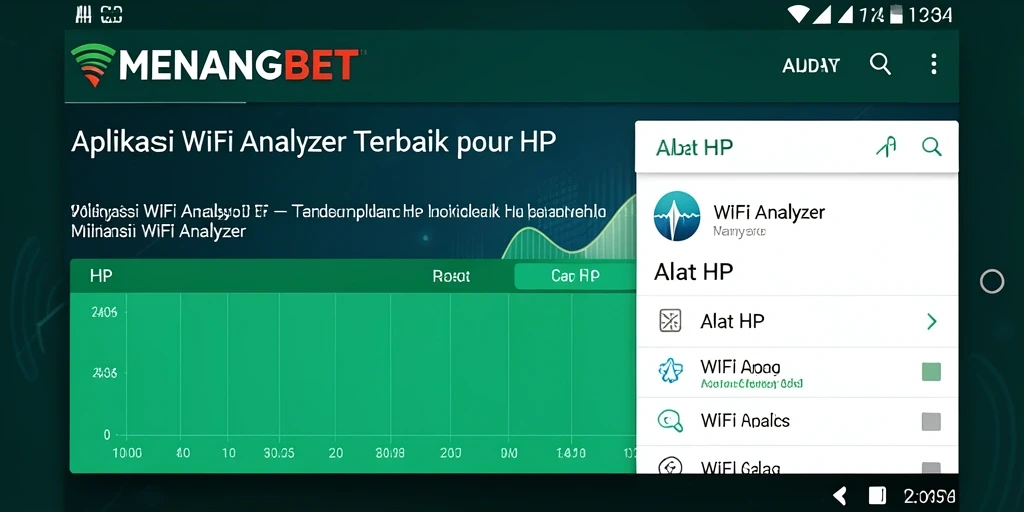 Antarmuka aplikasi MENANGBET yang intuitif dan informatif.